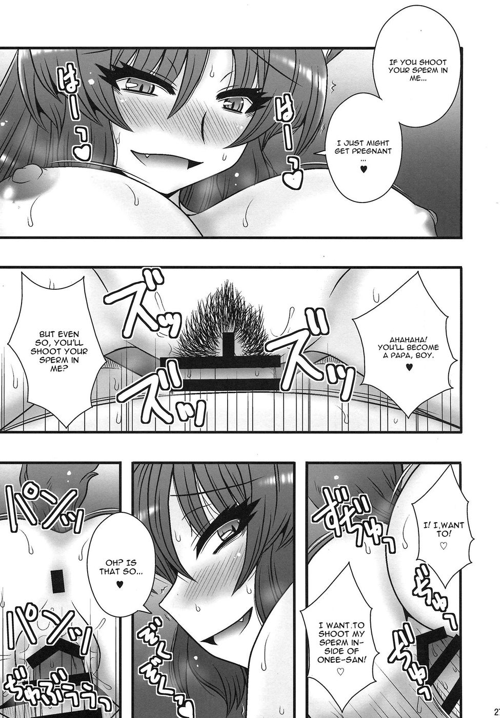 Hentai Manga Comic-The Tale Where Imaizumi Kagerou Reverse Rape A Young Lad-Read-26